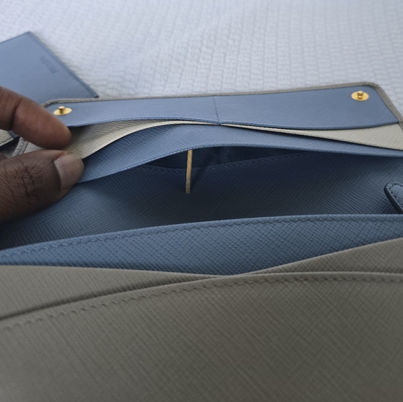 Prada Saffiano Leather Long Wallet - Picture 11 of 12